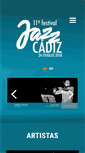 Mobile Screenshot of festivaljazzcadiz.com